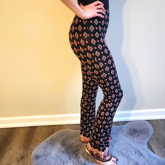 Boho Flare Yoga Pants